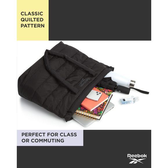 Tote Bag - Lhtweht Quilted Carry On Puffer Gym Bag T_T - Picture 6 of 7